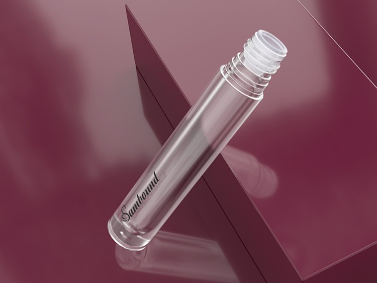 定制透明圆形空唇彩管 定制透明圆形空唇彩管